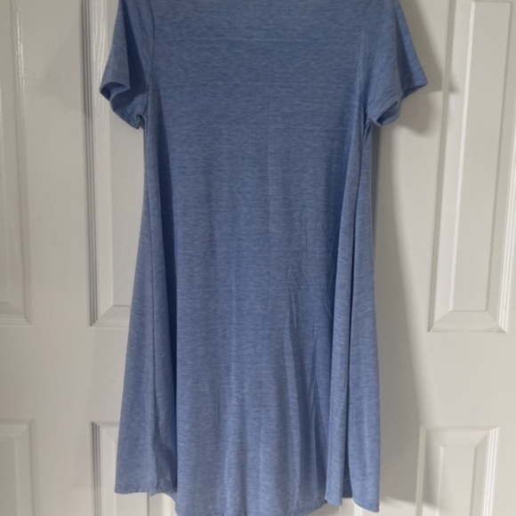 SJS T-Shirt Anchor Dress Embellished Light Blue L - Picture 5 of 6
